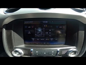 How to Enter and Manage Climate Control Menu in Ford Mustang V...