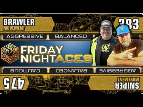 Friday Night BATTLETECH ACES with Paul and Jesse