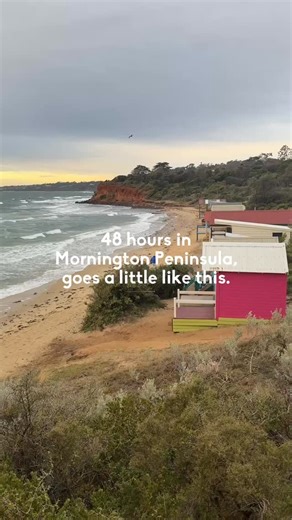 What 48 hours on the Mornington Peninsula looks like: beaches, wineries, chocolate, cosy stays and something to explore around every turn ✨🌊🍷 The perfect stop along the Ultimate Victorian Road Trip — or a dreamy weekend all on its own. Start planning your next getaway → drivevictoria.com.au/the-ultimate-road-trip @officialmorningtonpeninsula #DriveVictoria #MorningtonPeninsula #AussieRoadTrip #ExploreVictoria | DriveVictoria