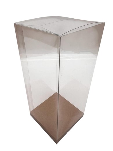 Clear Gift Box With Kraft Base – Elegant Display Packaging, 12 Pack - Etsy