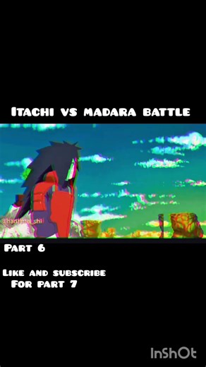 itachi vs madara fight animation part6 #anime#viralshort #naruto