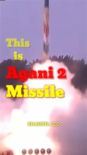 Agni 2 Missile of our India 🇮🇳