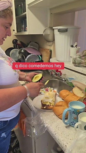 Easy Homemade Sandwich Preparation in a Cozy Kitchen