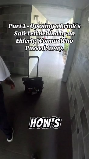 39K views · 6.4K reactions | Part 1 - Opening a Brink’s Safe Left Behind by an Elderly Woman Who Passed Away. | Miki Benyair | Facebook