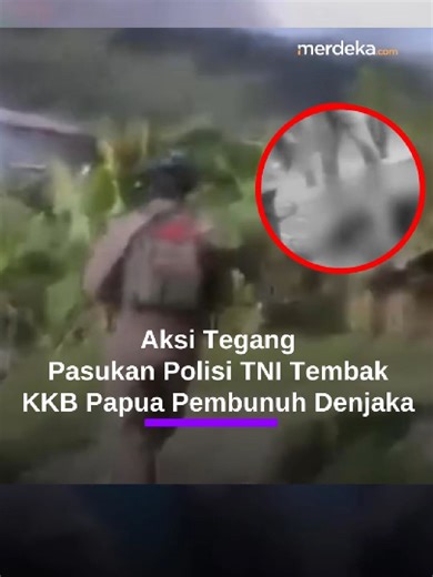 Pasukan Satgas Operasi Damai Cartenz 2026 berhasil melumpuhkan anggota Kelompok Kriminal Bersenjata (KKB) berinisial O.E. Anggota KKB tersebut, pernah melakukan penembakan terhadap anggota Denjaka Kormar Penugasan Satgas Elang IV, Sertu Anumerta Ismunandar pada 17 Maret 2024. Dalam video, terdengar suara letusan tembakan, hingga akhirnya O.E berhasil dilumpuhkan. O.E langsung dievakuasi ke RSUD Mulia. Namun nyawanya tidak tertolong dan meninggal dunia pada Senin (20/4). #Merdekadotcom #SatgasDam