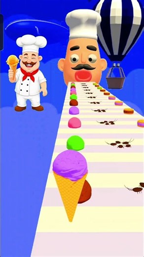 Stacky lce cream🍦 Runner #21 #youtubeshorts