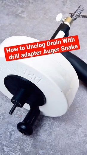 12K views · 93 reactions | How to use an Auger Unclog a toilet - How Drill adapter Auger Snake works | Happy Birdy Creative art sessions | Facebook