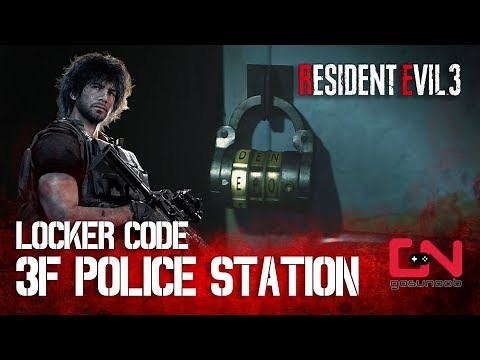 RE3 Carlos Locker Code - 3F Locker Police Station Resident Evil 3 Remake