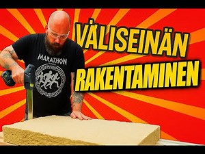 Kantavan väliseinän rakentaminen – Tunkilla Nosto ja Kivivillaeristys | Remppaa ja Sisusta