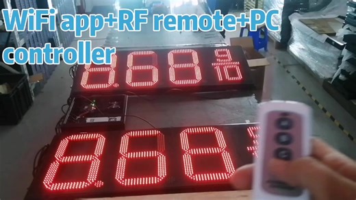 Petrol Station Led Oil Price Digital Price Screen ,fuel Station Price Display Led Modules