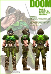 Quake 3  doomguy voices lines v2.0 addon