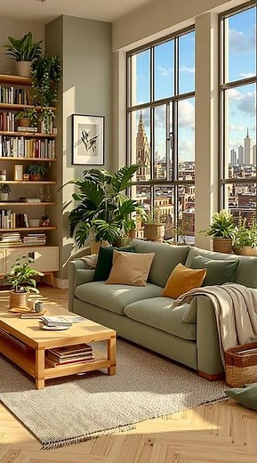 Warm Minimalist Living Room Design Breakdown