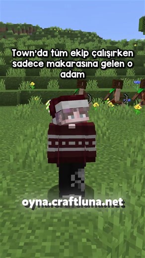 iyi hoş adam ama bir sıkıntısı var #minecrafttr #minecraft #craftluna