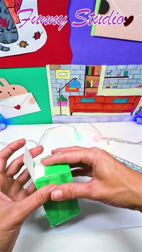 How To Make Paper Garbage Bin For Pinki DIY