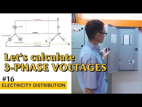 3-Phase Example Problems (16 - Electricity Distribution)