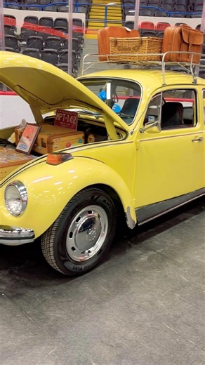 Slug bug, no slug back at Chrome and Ice car show #automobile #classiccars #volkswagen #classic