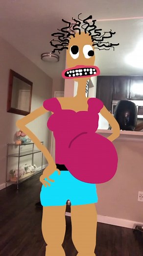 Watching Our Baby Kick Funny Cartoon - Matthew Raymond