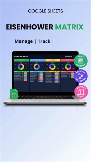 Task Manager Google Sheet | Plan, Assign & Track Tasks #google