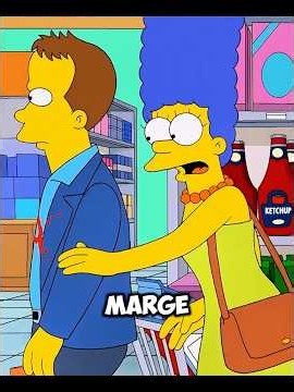 Marge Cheated on homer not knowing he was actually .... #shorts #viral #simpsons #viralvideo