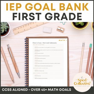 IEP Goal Bank for Grade 1