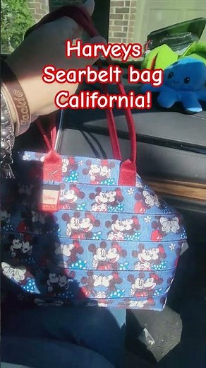 #harveys #disney harveys seatbelt bag made in California! #luxury #fashion #handbag