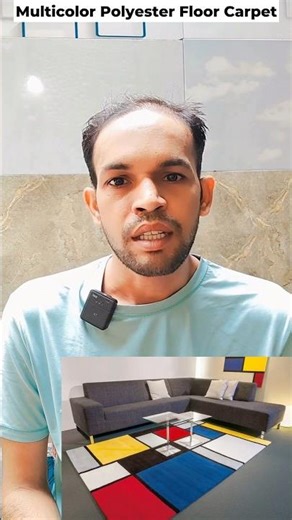 Multicolor Polyester Floor Carpet #flipkartsale #shorts #carpet
