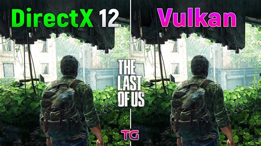 The Last of Us Part 1 - DirectX 12 vs Vulkan