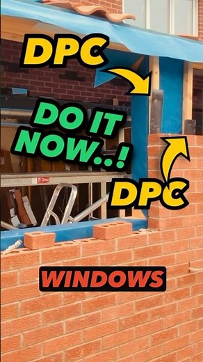 Brickwork Tips - stop damp around openings and windows
