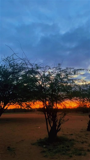Atardecer en Kenia: paz, naturaleza y gratitud a Dios