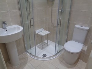 Disabled Bathroom Shower for Pensioner with Mobility Requirements Coventry