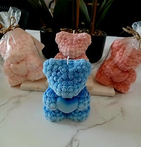 Teddy Bear Soy Candle - Etsy