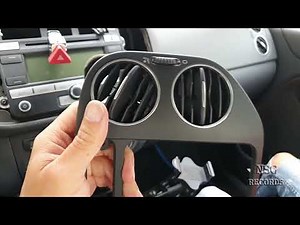 VW Golf 5 plus Golf 6 plus Tiguan Luftdüse ausbauen-Reparieren By:NSC