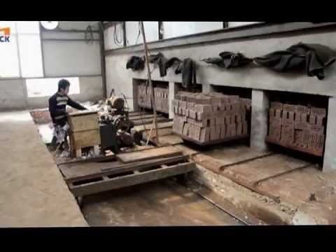 Hoffman Kiln with drying chamber from clay brick making line