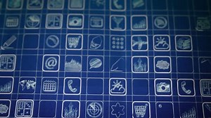 Mobile App Development Blueprint Concept