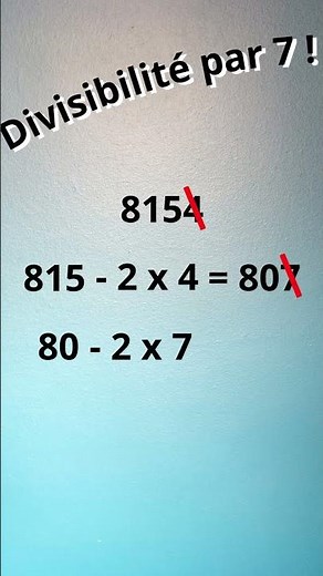 Divisibility by 7!
