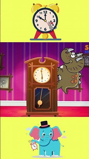 🐭🕰️ Hickory Dickory Dock [2 MINUTE LOOP] 🎶 Crazy Clock & Mouse Remix | | Multiple Versions