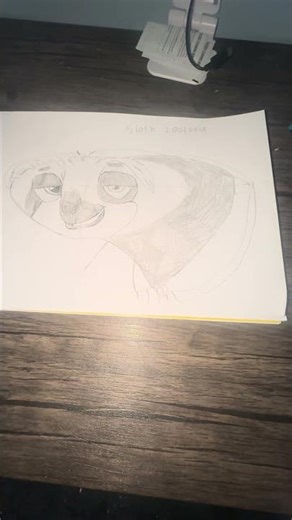 Sloth 🦥 from Zootopia sketch ✍️