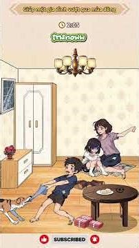 FUNNY GAME - Giúp 3 Mẹ Con Vượt Qua Mùa Đông Khắc Nghiệt #games #funny #viral #shorts #snoww