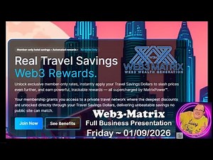 WEB3-MATRIX Friday Full Presentation 01-09-2026