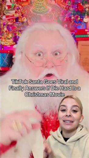 TikTok Santa Goes Viral and Finally Answers If Die Hard Is a Christmas Movie