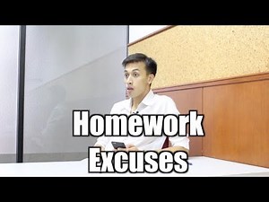 Homework Excuses