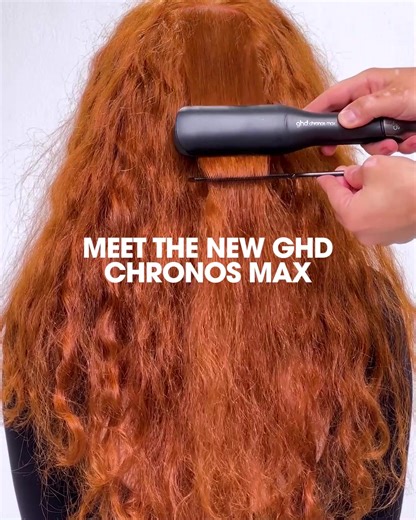 Style in record time! The ghd chronos max delivers 3x faster results without the heat damage*. | ghd