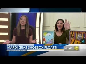 Easy Shoebox Float Project Lets Kids Be Creative This Mardi Gras Season