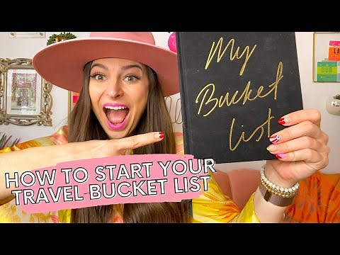 HOW TO START YOUR TRAVEL BUCKET LIST | Abroad At Home