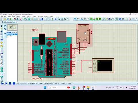 SD Card interface with Arduino in Proteus#shortsvideo #arduino #shortvideo #shorts #short 