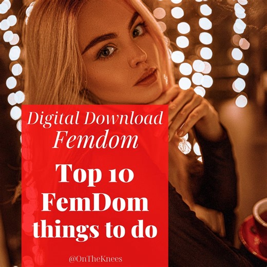 Top 10 Femdom Things to Do - Femdom Guide | Digital Download - Etsy UK