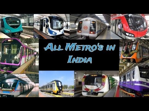 All operational Metro's in india || All running metro systems in india 2024