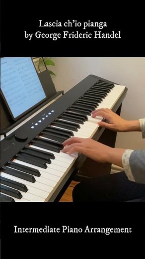 Lascia ch'io pianga #piano