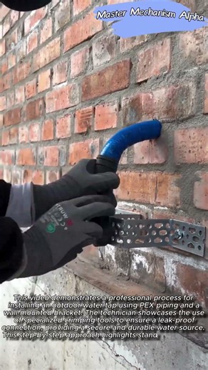 Professional Plumbing Tip: Wall Mounts #worker #process #plumbing #diy #tutorial