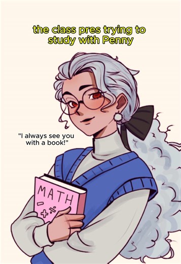 She’s a nerd… a yuri nerd 😔 she’s studying the most important subject on hangjam lol #yuri #wlw #girlslove #hangjam #digitalart